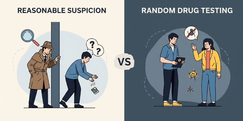 Reasonable Suspicion vs. Random Drug Testing